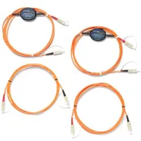 Fluke Networks MRC-625EFC-SCFCKIT набор многомодовых  образцовых  шнуров (2 SC/LC 2 FC/FC) для проверки оконцованных разъёмом FC  625µm волокон
