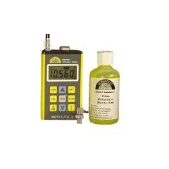 Поверка толщиномера Microgage II