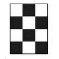 Шахматная доска для определения укрывистости 90х120 мм (20шт.)