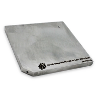 Мера А3-НК НО-ППУ.05 (перекрестие), Плоский, 2 зарубка, 1 плоскодонное отверстие (УП-1М) 150х150мм ст.20, ст. 09Г2С, ст.3